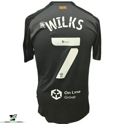 2020 2021 Hull City Wilks Player Issue Away Football Shirt Medium