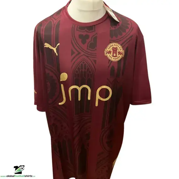 2022/23 York City Centenary Football Shirts - Vintage Old Jerseys