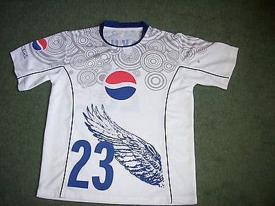 BECKHAM 7 PEPSI シャツ 2002 Pepsi 'Ask For More' Shirt Beckham #7