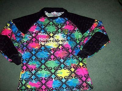 Norwich City 1994 1996 Goalkeepers GK Football Shirt Top Adults Large