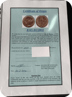 1843  Full Gold Sovereign  Recovered from RMS Duoro