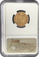 1846  Full Gold Sovereign Rare 2 Overstrike 4 over 4