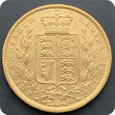 1848  Full Gold Sovereign