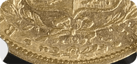 1874 London  Shield Gold Sovereign  R4 Very Rare VF30