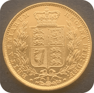 1878 Gold  Sovereign Sydney  Mint Scarce