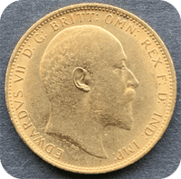 1905 Gold  Sovereign  London Mint