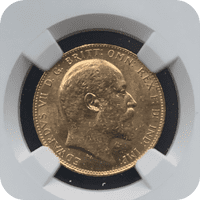 1909 Gold Sovereign  Canada  Rare