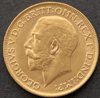 1911 Gold Sovereign Coin