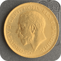 1915 Sydney  Gold Sovereign Coin Scarce