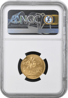 1917 Gold Sovereign Canada Mint NGC  MS62