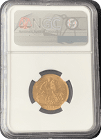 1925  Gold Sovereign London Mint  NGC  MS65 .