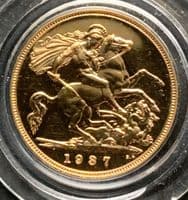 1937 Proof Gold Half  Sovereign