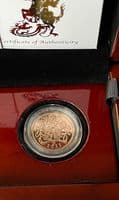 1957 & 2022 First & Last  Full Gold Sovereigns  QEII in a  Luxury Wooden Case