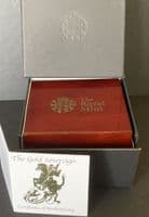 1957 Full Gold Sovereign  Luxury Wooden Case