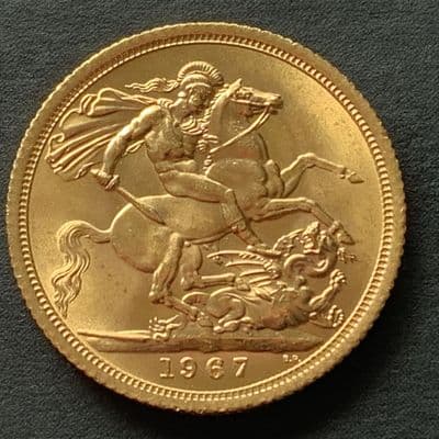 1967 Full Gold Sovereign