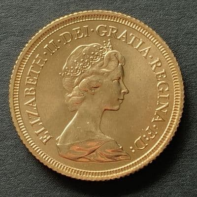 1980   Full Gold Sovereign