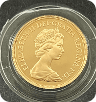 1981  Proof Full Gold Sovereign