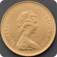 1982 Gold Sovereign coin