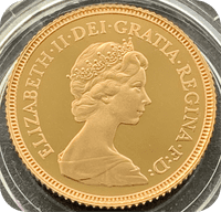 1983 Proof Half  Gold Sovereign