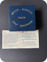 1983 Proof Half  Gold Sovereign