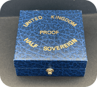 1986 Proof Half  Gold Sovereign