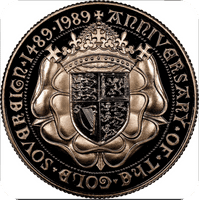 1989 Gold £2 Proof Sovereign NGC PF70