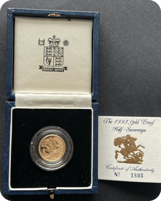 1993 Proof Half Gold Sovereign