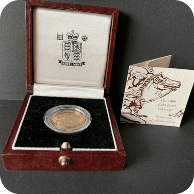 1999 Proof Full Gold Sovereign
