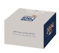 200 Years of the RNLI 2024 UK 1/4oz Gold Proof Coin Limited Edition 500