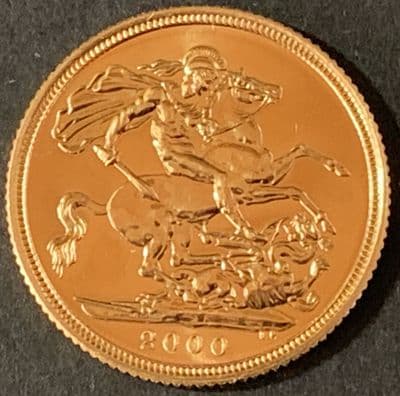 2000 Gold Sovereign