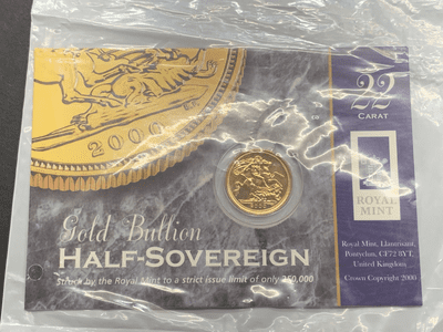 2000  Half  Gold Sovereign