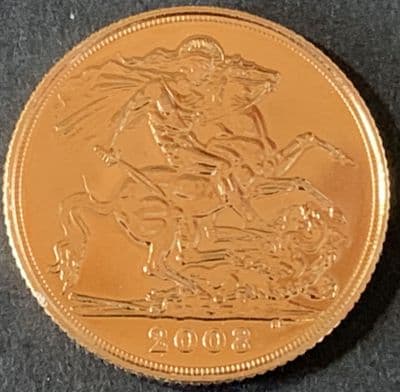 2008 Gold Sovereign