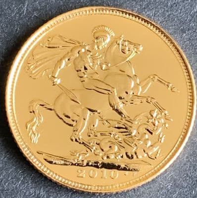 2010 Gold Sovereign