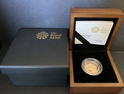 2011 Proof Full Gold Sovereign
