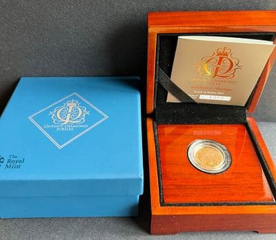 2012 Gold Sovereign Special Edition Struck On 2nd of June 2012