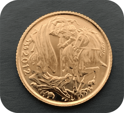 2012 Half Gold Sovereign