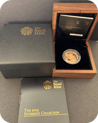 2013 Gold Proof Sovereign