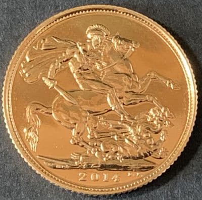 2014 Gold Sovereign