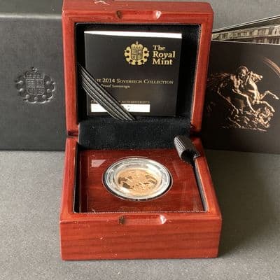 2014 Proof Gold Sovereign