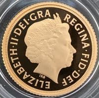 2015 Proof Half  Gold Sovereign