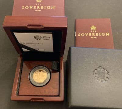 2018 Proof Full Gold Sovereign