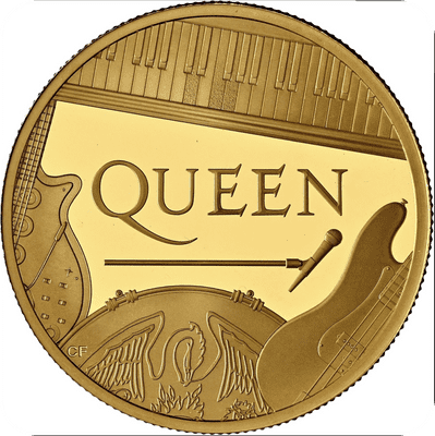 2020 Queen Gold Proof One Ounce  1oz £100 PF69
