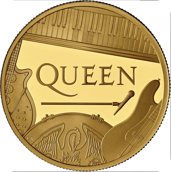 2020 Queen Gold Proof One Ounce  1oz £100 PF69