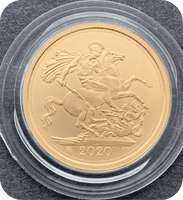 2020 Withdrawal from the EU Strike-on-the-Day Gold Sovereign