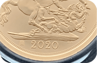 2020 Withdrawal from the EU Strike-on-the-Day Gold Sovereign