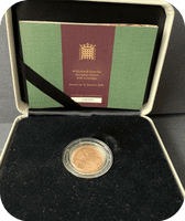 2020 Withdrawal from the EU Strike-on-the-Day Gold Sovereign