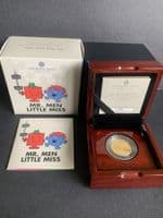 2021 Mr Men & Little Miss   1/4 Ounce Gold Proof coin