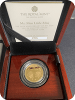2021 Mr Men & Little Miss   1/4 Ounce Gold Proof coin