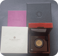 2022 Piedfort Platinum Jubilee Proof Full Gold Sovereign Only 3250 Issued