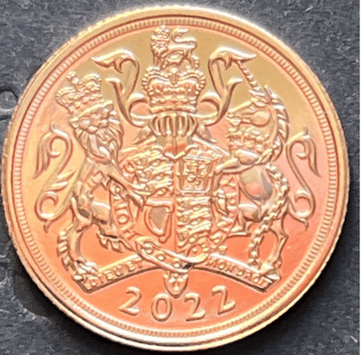 2022 QEII Platinum Jubilee Full Gold Sovereign